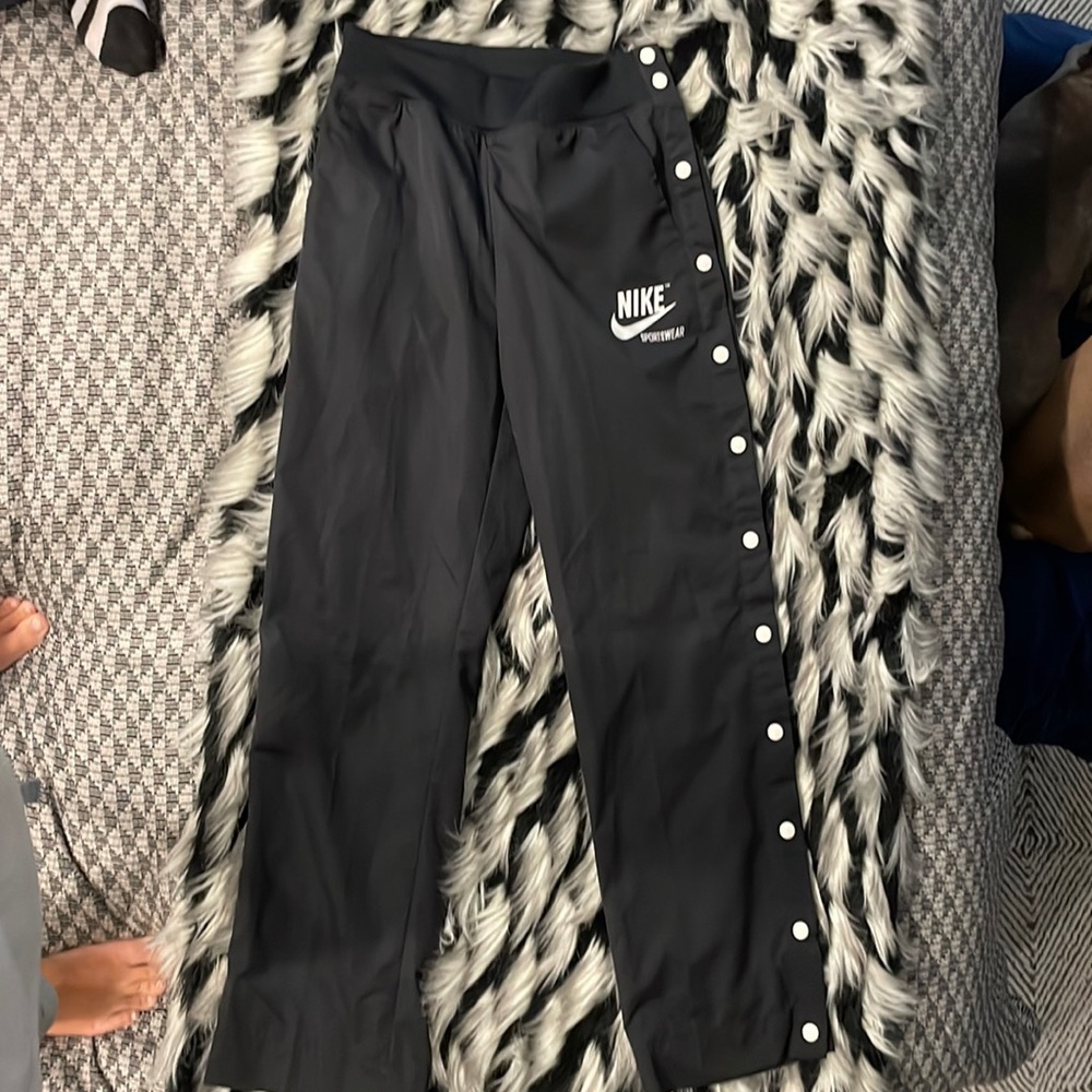 Nike Joggers with buttons on both sides